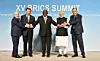 Lavrov og statslederne på toppmøte i BRICS