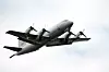 A Norwegian Orion P3 under a touch and go at Bodø Main Air Station.