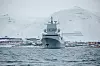 Sjøforsvaret sender årlig en fregatt på Svalbardtokt for å hevde norsk suverenitet og vise tilstedeværelse. Her er KNM Thor Heyerdahl ved Longyearbyen under et slikt tokt i 2021. (Foto: Helene Synes/Sjøforsvaret)