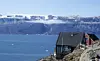 Nuussuaq Peninsula seen from Uummannaq, Greenland.