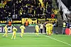 Glimt feirer 2-1 på Aspmyra etter scoring av Jens Petter Hauge.