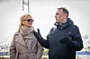 Islands utenriksminister Þorgerður Katrín Gunnarsdóttir og Norges forsvarsminister Tore O. Sandvik.