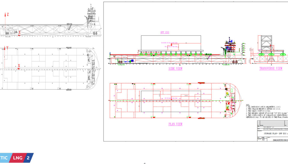 Lng Train Module Drawing Arctic LNG 2 modules leave China for Russia as Novatek revives Train 3 ...