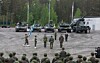 Seremoni for opprettelsen av Natos framskutte landstyrke i Finland.