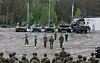 Seremoni for opprettelsen av Natos framskutte landstyrke i Finland.