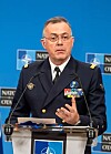Sjef for Nato ACT, admiral Pierre Vandier.