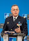Sjef for Nato ACT, admiral Pierre Vandier.