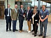 Medlemmer av etterretningskomiteen i Representantenes hus, Rick Crawford, French Hill, Ann Wagner og Pat Fallon, i møte med statssekretær Martin Eyjólfsson og andre representanter i Islands utenriksministerium.