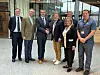 Medlemmer av etterretningskomiteen i Representantenes hus, Rick Crawford, French Hill, Ann Wagner og Pat Fallon, i møte med statssekretær Martin Eyjólfsson og andre representanter i Islands utenriksministerium.