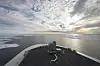 Utsikt fra HMCS Max Bernays under operasjon Latitude i slutten av juli.