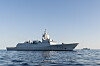KNM Otto Sverdrup og KNM Fridtjof Nansen på seiling i nord.