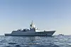 KNM Otto Sverdrup og KNM Fridtjof Nansen på seiling i nord.