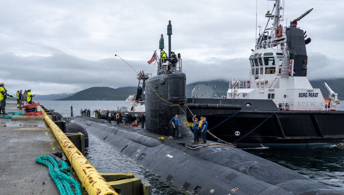 American Submarine Visit to Tromsø