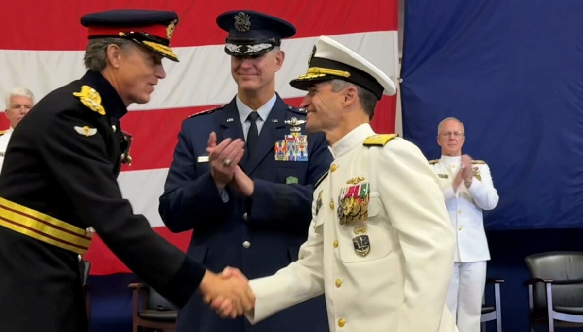 British General Nick Perry takes command of NATO's Arctic and North ...
