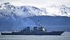 USS Hopper off the coast of Alaska