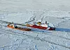 Coast Guard Cutter Healy escorts Russian tanker to Nome