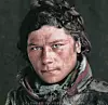 The young Arctic man Mikkel Josefsen Näkkälä has been colored according to what photo artist Per Ivar Somby considers to be accurate. (Photo: Sophus Tromholt 1883).