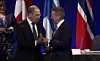 Sergey Lavrov og Gudlaugur Thór Thórdarson, AC ministermøte 2021
