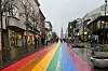 Reykjavik regnbuegata.