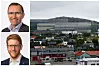 Espen Barth Eide og Martin Henriksen. Kirkenes