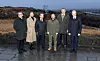 Nordisk-ukrainsk toppmøte mandag uten Færøyene og Grønland (f.v.): Finlands statsminister Petteri Orpo, Danmarks statsminister Mette Frederiksen, Sveriges statsminister Ulf Kristersson, Ukrainas president Volodymyr Zelenskyj, Islands statsminister Bjarni Benediktsson og Norges statsminister Jonas Gahr Støre. (Foto: Magnus Fröderberg / norden.org)