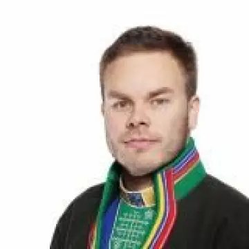 Sametingsråd Mikkel Eskil Mikkelsen (NSR)