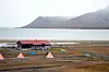 Svalbard camping site after the polar bear attack. Foto: Line Nagell Ylvisåker