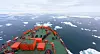 Icebreaker in Arctic waters