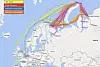 CHNL Traffic West Arctic Russia Jan April 2024