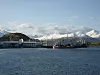 Fishing boats, processing plants, Dutch Harbor, Alaska