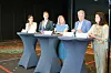 Nordisk utenriksministermøte i Bodø. F.v Thordis Gylfadottir, Jeppe Kofod, Anniken Huitfeldt, Pekka Haavisto og Ann Linde.
