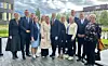 Statsminister Jonas Gahr Støre, flankert av forsknings- og høyere utdanningsminister Sigrun Aasland (t.h.) og næringsminister Cecilie Myrseth (t.v.), besøkte UiT Norges arktiske universitet i Tromsø tirsdag for å lansere en stor og langsiktig satsing på forskning i Polhavet. (Foto: Astri Edvardsen)