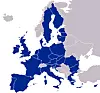 Map of the European Union member states, 2014. (Illustration: Wikimedia Commons/Keshetsven)