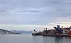 Fra gruveselskapet LKABs havn i Narvik