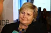 Statsminister Erna Solberg (H) kom med sterke signaler om økt satsing på mineralnæringen i nord. Foto: Erna Solberg