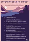 Poster with the Lofoten Code of Conduct