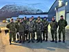 Sjefer og sjefsersjanter for Nordkalottens brigader og heimevernsstyrker ved Akkasæter leir i indre Troms tidligere denne uka. Deres samling gikk over tre dager. (Foto: Forsvaret)