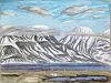 Coal port in Longyearbyen, as seen by the artist. (Image: Kerstin Heymach)