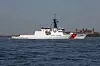 Redirected from participation in the exercise in Northern Norway: The US Coast Guard vessel USCGC Calhoun. It was launched in 2022 and is the tenth in line in the ship class National Security Cutter. (Photo: Leah Moore/the US Navy)